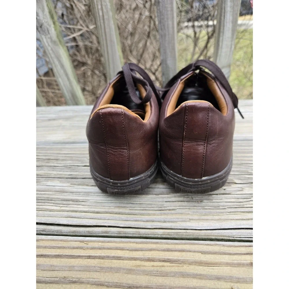 Thursday Boot Premier Low Top Shoes Brown Leather Color Size Men's 10.5 Sneakers